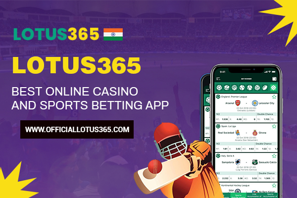 BEST ONLINE CASINO AND SPORTS BETTING APP lotus365 officeciallout